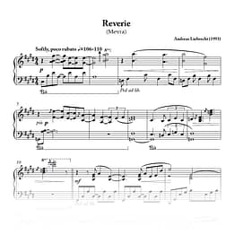 Reverie - For Piano (PDF)
