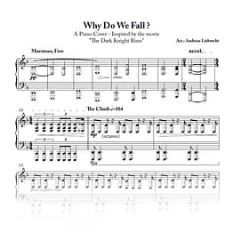 Why Do We Fall - Piano Cover (PDF)